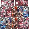 Phone Case for Samsung Galaxy S25 S24 S23 iPhone 16 15 Xiaomi Redmi Note 14 13 12 16E X 11 Pro Max OPPO Moto Huawei Akaza Demon Slayer Tanjirou Cover