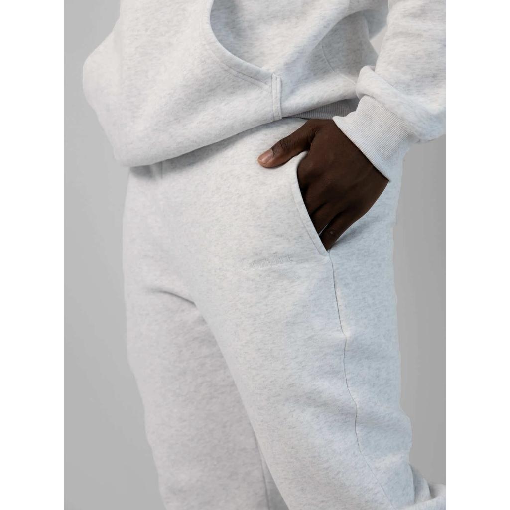 Comfrt Solid Color Embroidery Fleece Oversize Couple Hoodie Casual Loose Sweatpants Set
