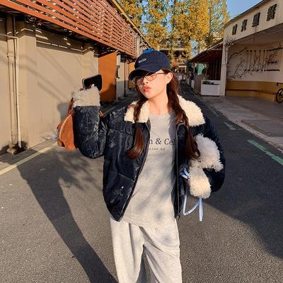 Cotton-padded Clothes Women's New Winter Thickened Student Small Bread Clothes Retro Short Cotton