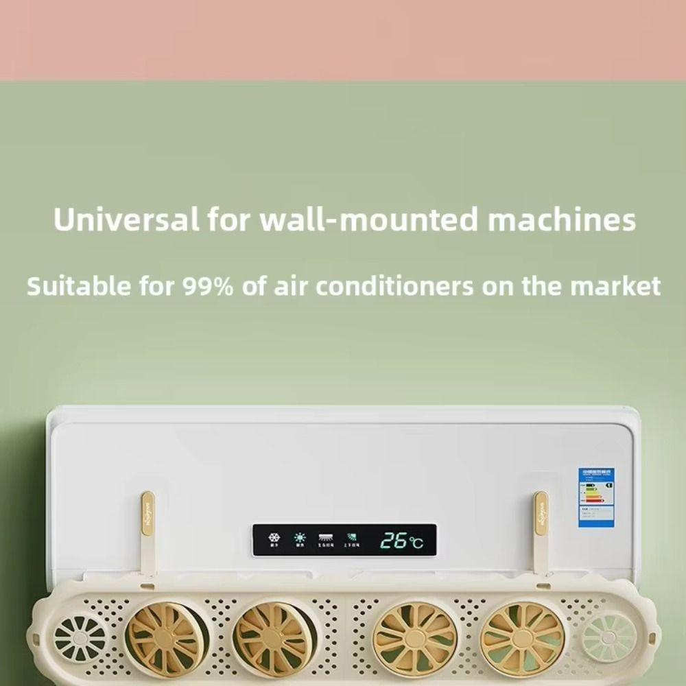 Reusable Air Conditioner Wind Deflector Adjustable Air Outlet Cover Air Flow Guide  Bedroom Cooling