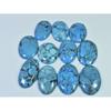 Colour Enhanced Magnesite Turquoise Oval Cabochon Loose Gemstone 11 Pcs Lot C-2072