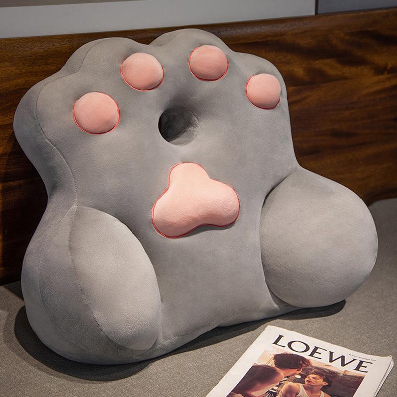 Cat Claw Office Waist Backrest Waist Pad Car Car Seat Home Sofa Waist Pillow Student Cushion