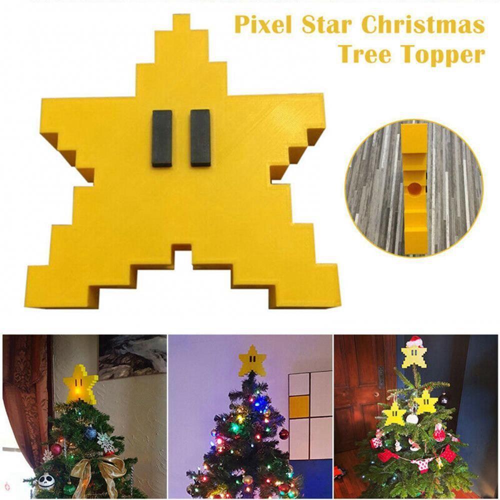 Five-pointed Star Christmas Tree Topper Christmas Decorations Starfish Pendant Xmas Tree Ornaments