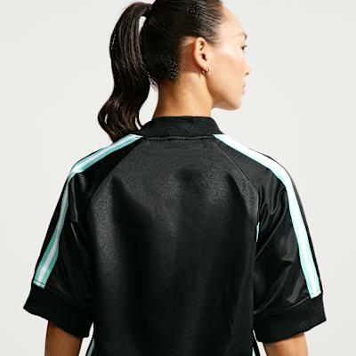 Women's Nike Court Slam Tennis Tops Women's Stand Collar