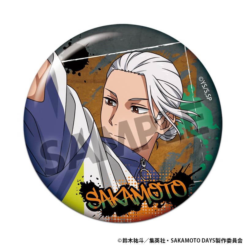 SAKAMOTO DAYS Original Trading Badges Parkour ver. (10 badges in 1 box)