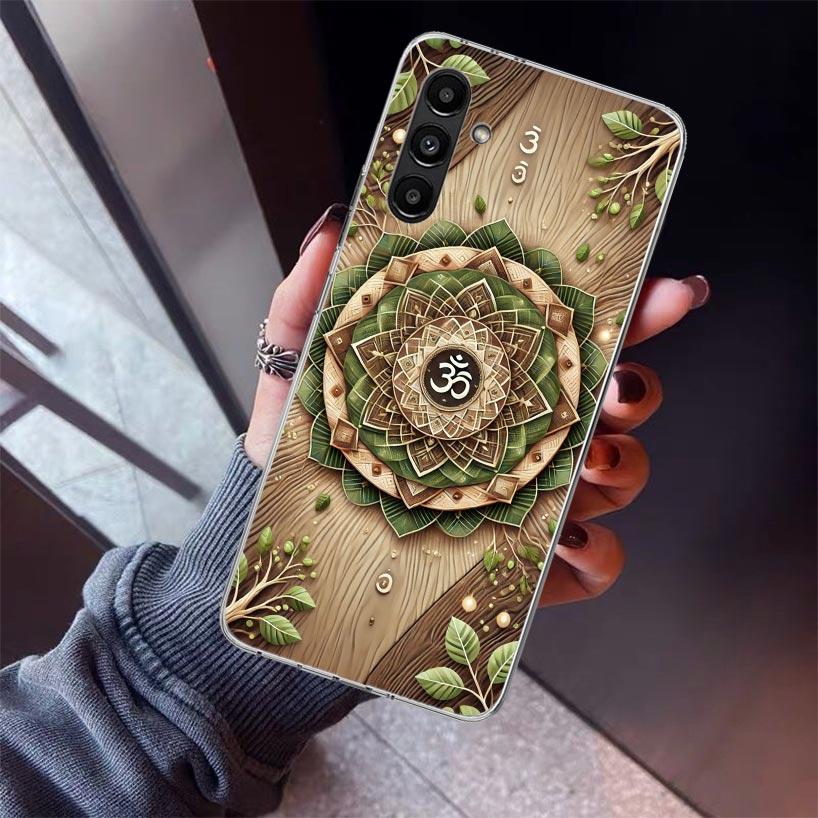 Mandala Chakra Insist Yoga Phone Case For Samsung Galaxy A17 A16 A15 A14 A13 A57 A56 A55 A54 A53 A37 A36 A35 A34 A33 A26 A25 A24