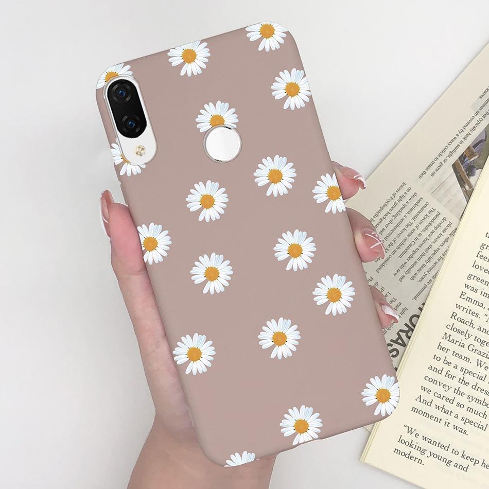For Huawei Nova 3i Nova4 Case Shockproof Matte Cute Cartoon Soft Silicone Phone Back Cover For Huawei P Smart Plus Nova 3i Coque