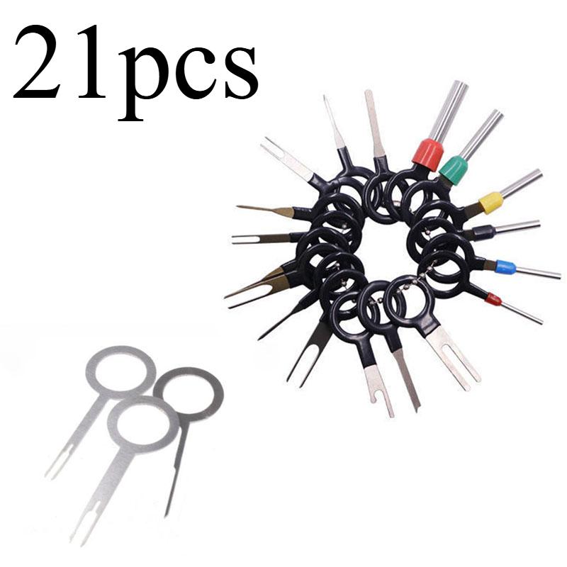 Automotive Plug Terminal Remove Tool Set Key Pin Car Electrical Wire Crimp Connector Extractor Kit Accessories