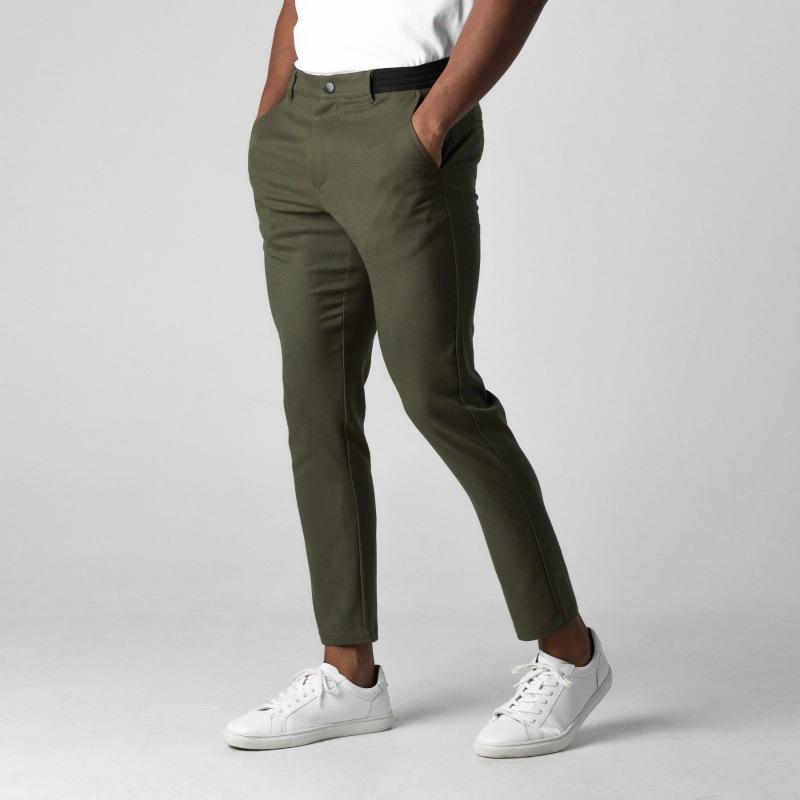 Four Seasons Men's Japanese Style Casual Cotton Pants - Breathable, Versatile, and Youthful