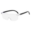 3X 5 8X 10X 12X Adjustable Magnification Eyeglass Frameless PC Frame For Detailed Work Sewing Repair