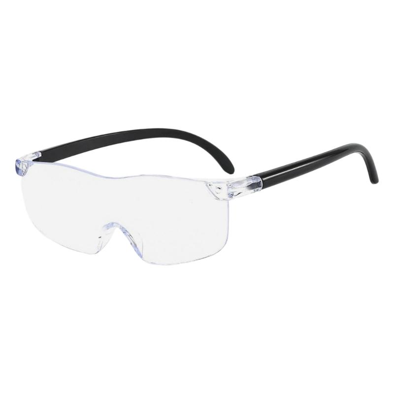 3X 5 8X 10X 12X Adjustable Magnification Eyeglass Frameless PC Frame For Detailed Work Sewing Repair