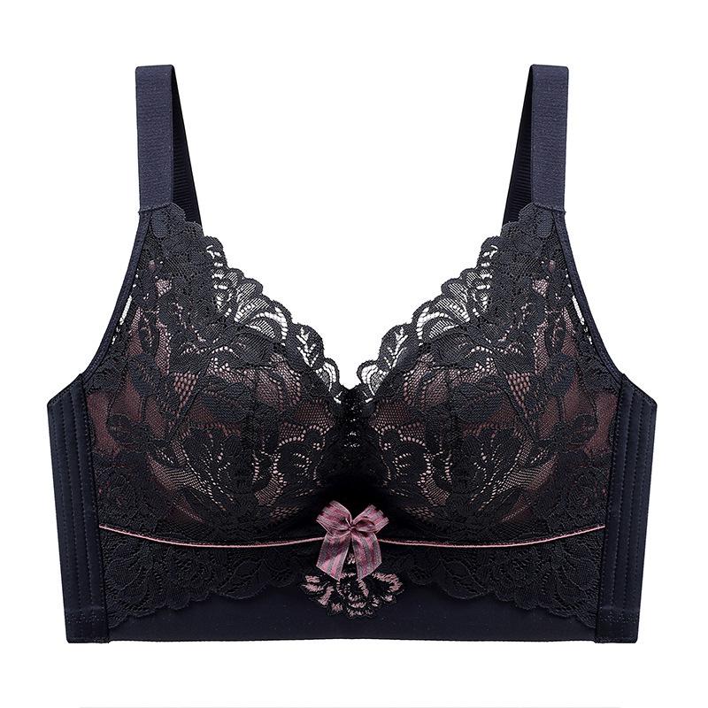 

2023 Праздничный красный латексный бюстгальтер пуш-ап для женщин: Бесшовный, Боковая поддержка, Маленькая грудь 32/70AB Thin Top Thick Bottom