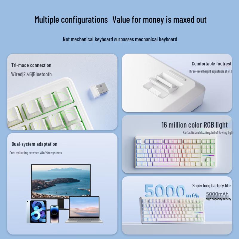 Pioneer X75 Multi-Mode Custom Mechanical Keyboard