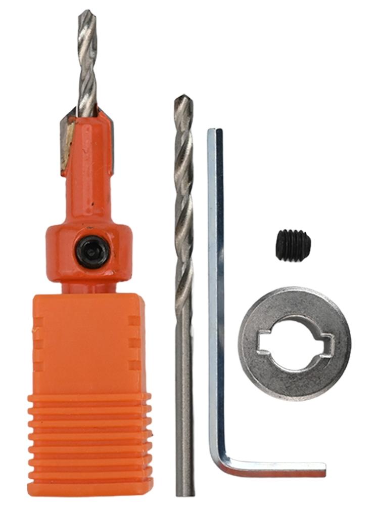 Woodworking Essential Adjustable Countersink Drill Bit for Professional Results
