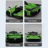 1:32 Pagani Huayra R 911 GT3 Modellauto Spielzeug Metallkarosserie Gummireifen Supercar Modelle Rückziehmechanismus Sound Licht Kinder Sammlerstück Geschenk