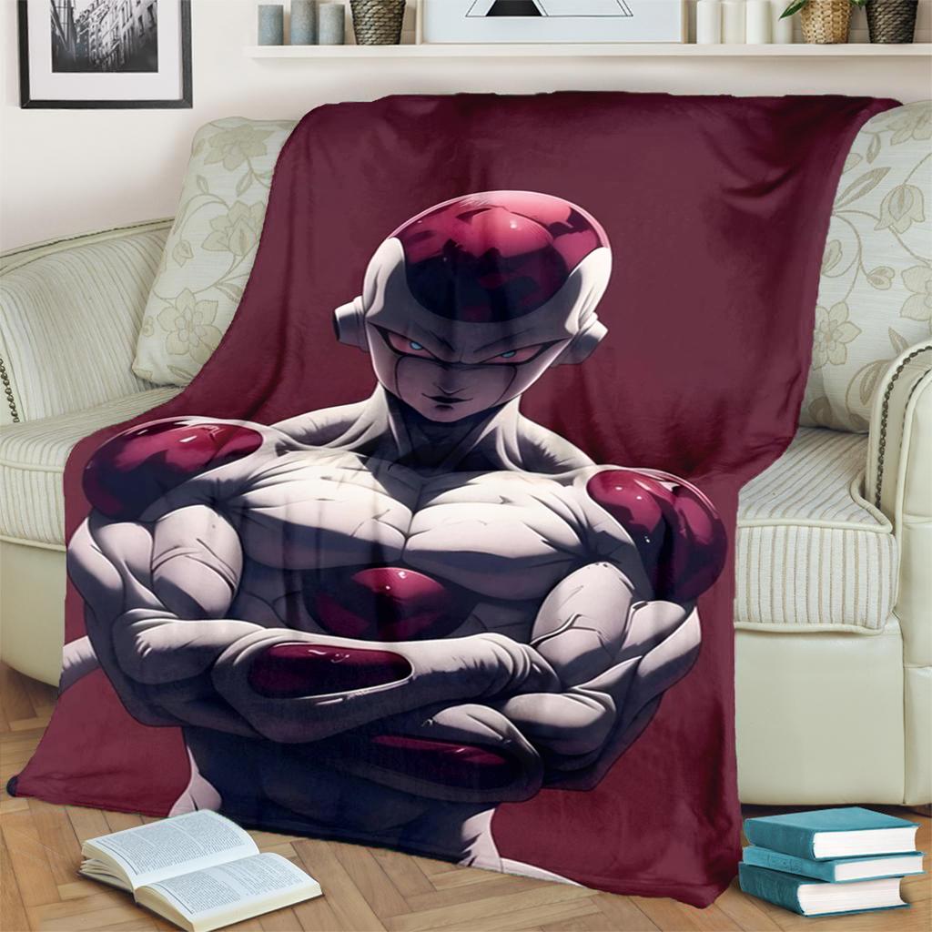 Dragon Ball! Print Blanket Warm Comfortable Flannel Blanket for Bedrooms, Sofas, Beds, Chairs, Picnics, Travel