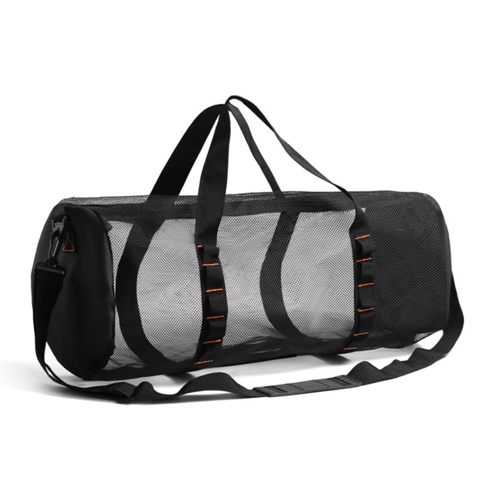 New Extra Large Swimming Gym Bag Breathable Multifunctional Beach Mesh Dive Bag Large Capacity Duffel Bag