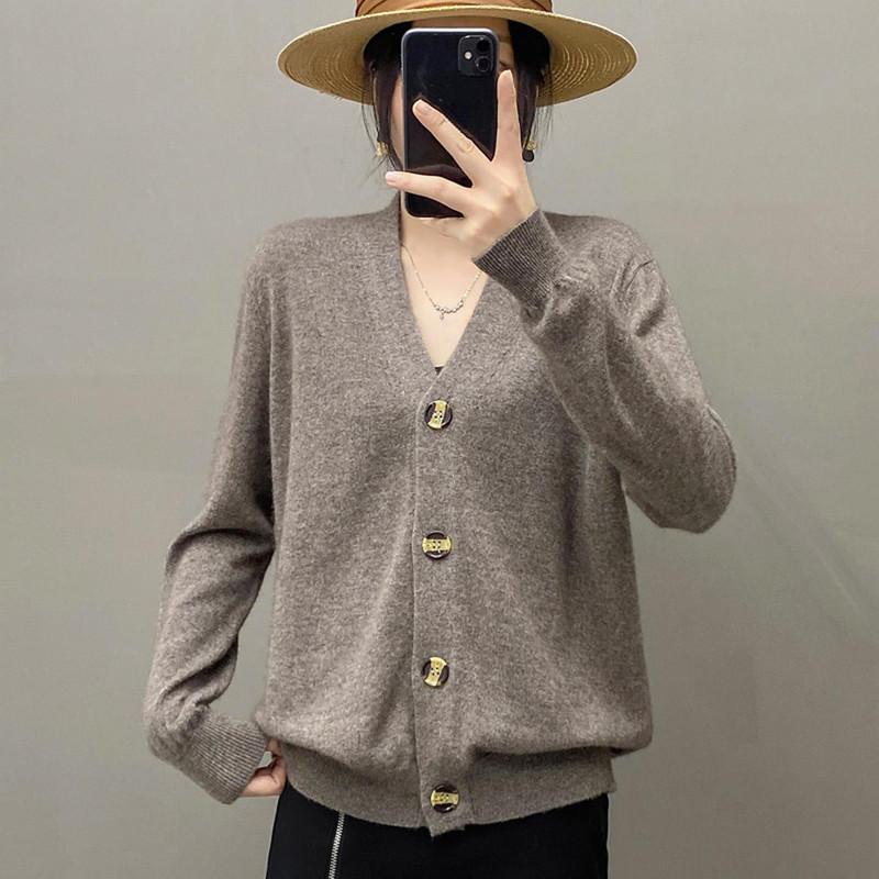 Qinghe 100% Pure Cashmere Women's Sweater - Ultra Soft Luxury Winter Pullover