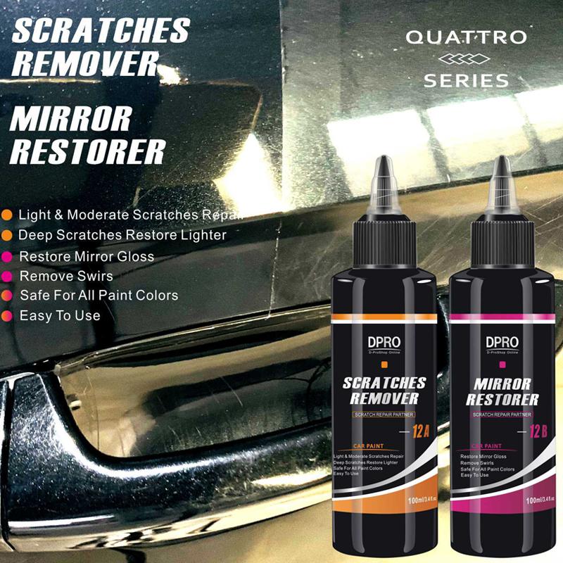 Dpro Auto Kratzer Entferner Spiegel Restaurator Polieren Wachs Paste Produkt Kratzer Reparatur Farbe Pflege Auto Zubehör Detaillierung