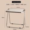 BEYDOYANG Folding Transparent Home Balcony Table