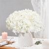 Artificial Flower Silk Hydrangea Scape Combination Garden Wedding Bridal Bouquet Home Room Table Vase Festival Wreath Diy Decora