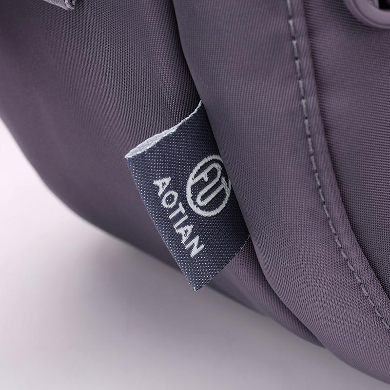 Lightweight Nylon Crossbody Bag for Women Casual Shoulder Handbag Travel Purse with Zipper