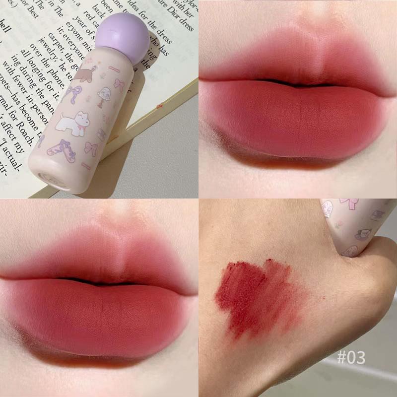 HERORANGE Leap Light Radiant Velvet Matte Lip Mud - Highly Pigmented, Long-Lasting, Complexion Enhancing Gloss