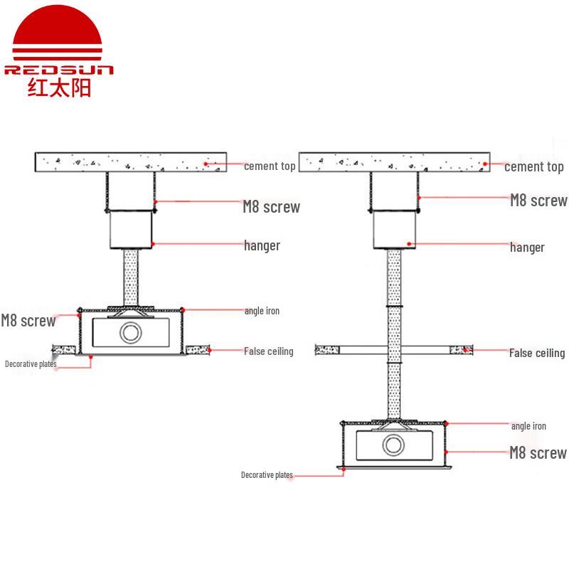 Redsun RED-LSO Electric Projector Lift Ceiling Mount