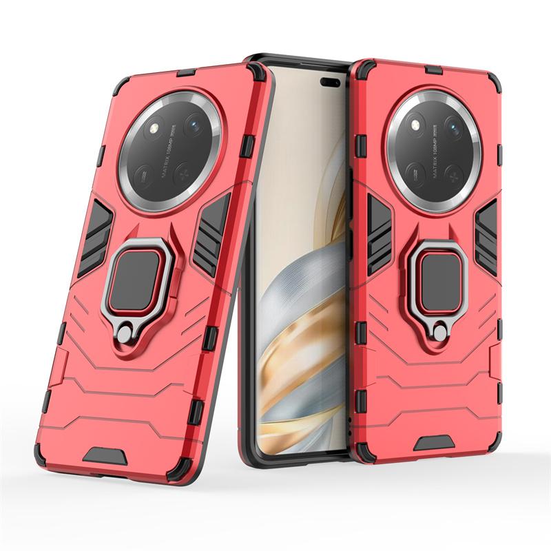 Kickstand Case For Honor X9c Smart X9b Magic 7 Lite Cover With Ring Stand Magnetic Bracket Shell Fundas Coque