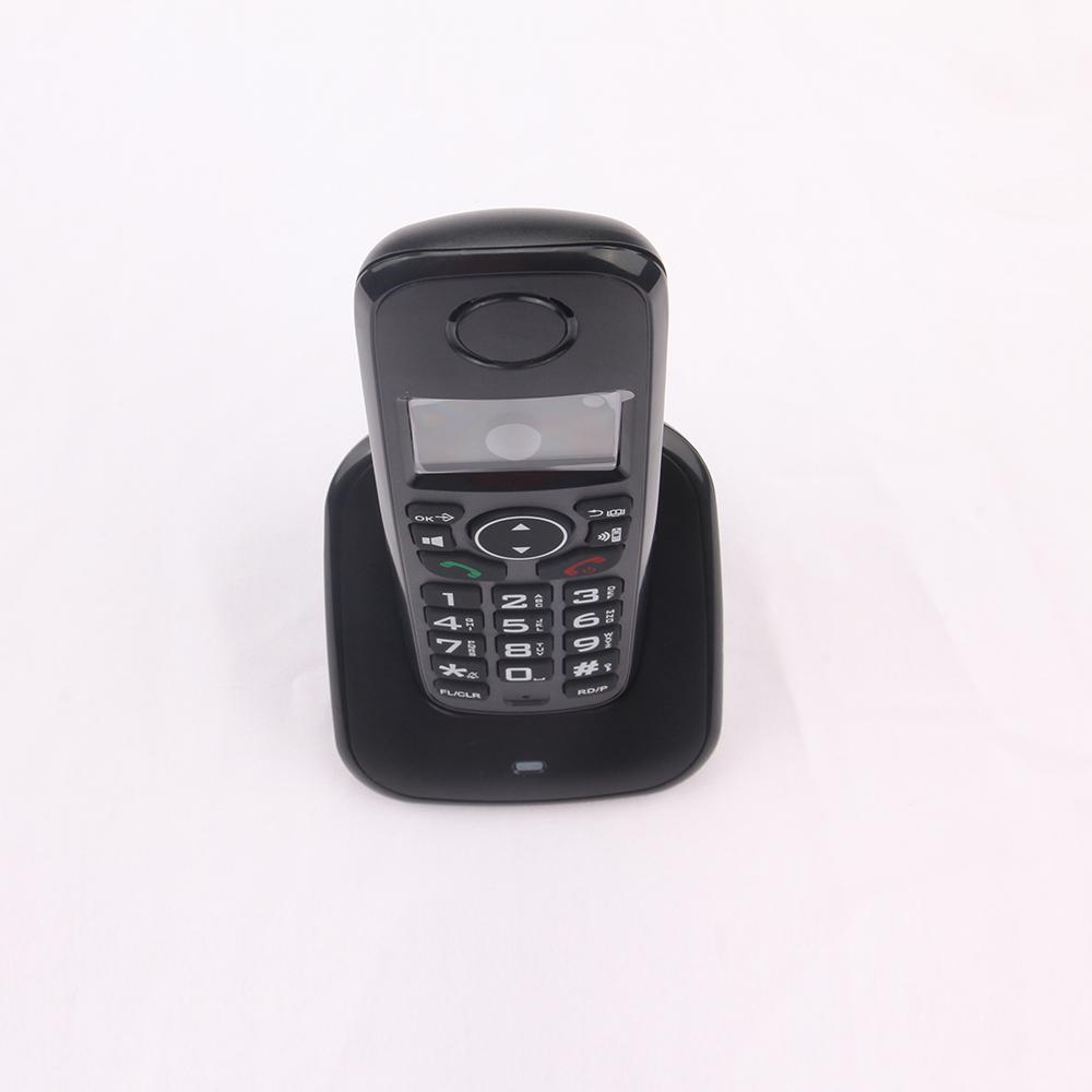 D1001 Cordless Landline Home Office Desk Phone with Caller Recognition Sound and Noise Reduction Function
