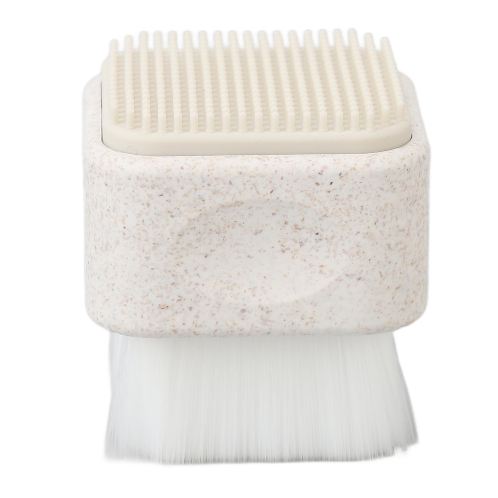 

Скраб для лица двусторонний для глубокого очищения, массажа кожи, отшелушивания, портативный силиконовый для лица