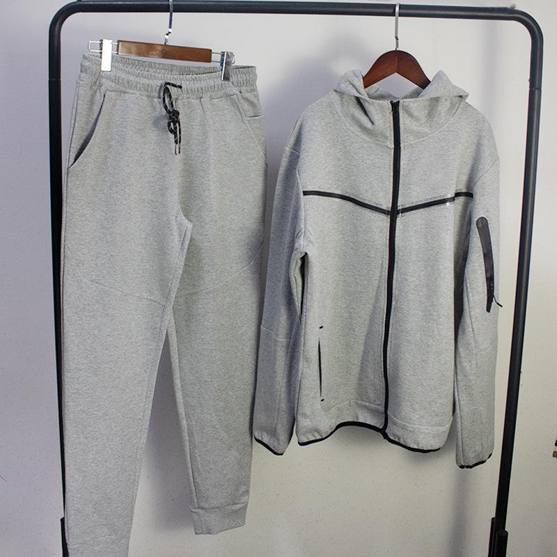 Men's Spring & Autumn Sports Jacket and Sweatpants Set