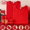 Langsaw Red Zodiac Year Thermal Underwear Gift Set