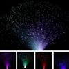 Flerfarget LED fiberoptisk lys Nattlampe Holiday Wedding Home Decoration Nighting Lighting Lamper