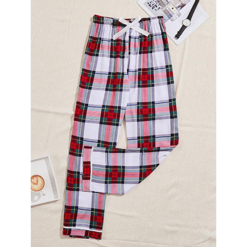 Casual Sleeping Pants Women's Spring and Autumn Thin Christmas Home Pants Long Pants