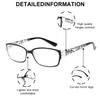 Blue Light Blocking Reading Glasses for Women Fashion Printed Decorative Design Ideal for Elderly Reading Use