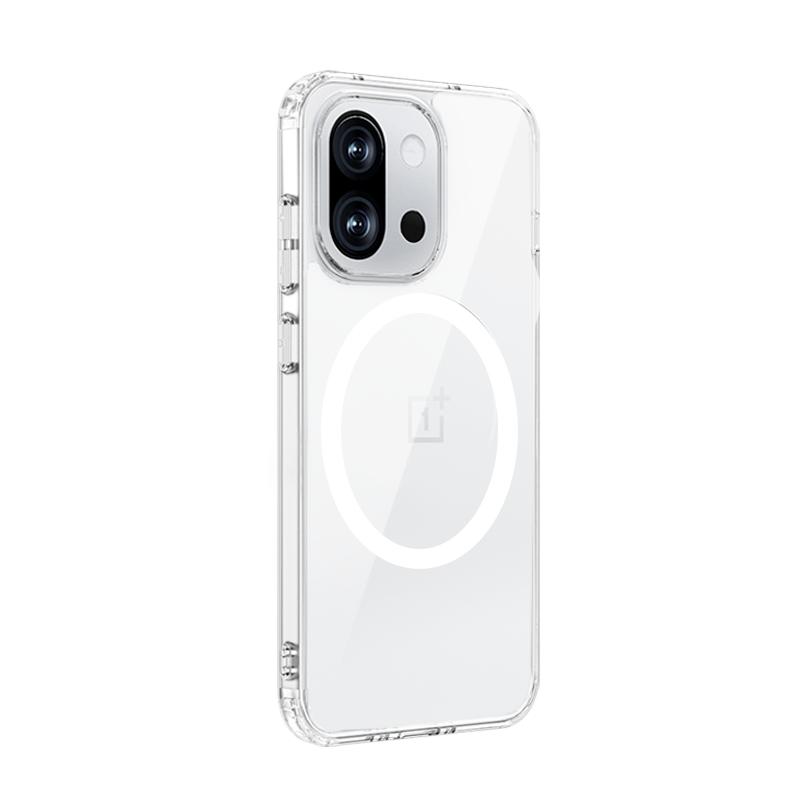 For OnePlus 13T Case Hard Transparent Magnetic Magsafe Shockproof Protective Back Cover Case For One Plus 13T 1+13T Phone Shell