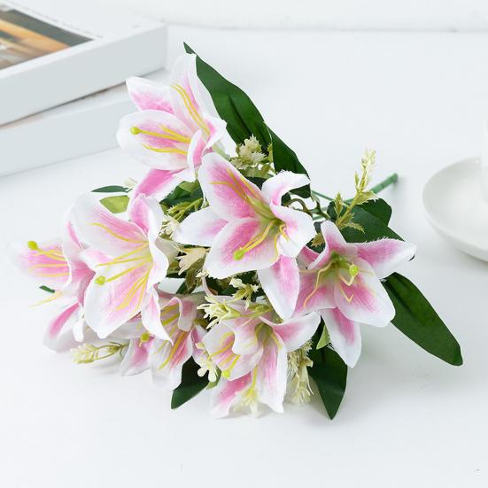 Artificial Flower No Anti-fading Easy Watering To Care Fine Workmanship Long Lasting Ornament