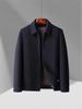 Men's Cashmere Wool-Blend Down Jacket - 2025 Autumn/Winter Dad's Style
