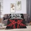 BMTH Bring Me The Horizon Blanket  Travel Office Plush Bedding Throws Street Trend Couch Bed Flannel Bedspread Sofa Bed Cover