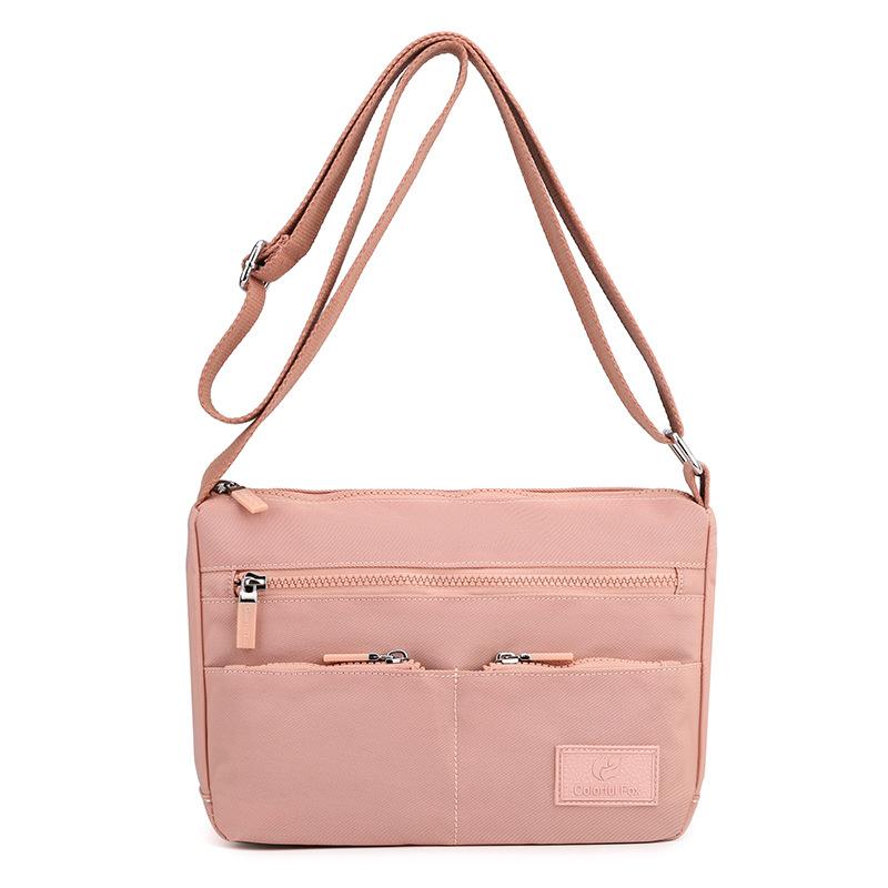 Crossbody bag women's new fashion trend shoulder bag casual versatile waterproof backpack large capacity multi-layer bag