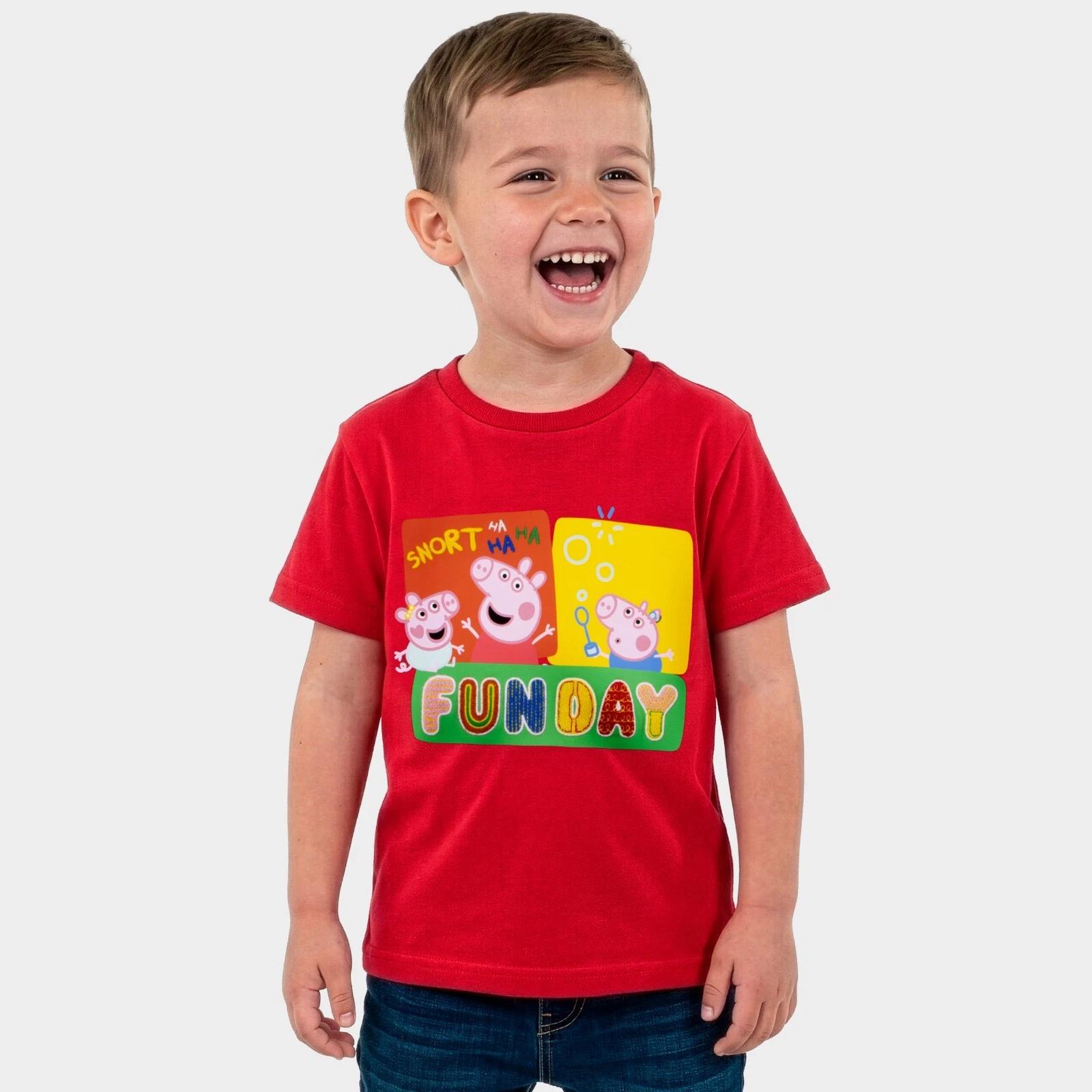 George Pig T-Shirt | Peppa Pig Boys Clothing | Hear The Fun Range 160