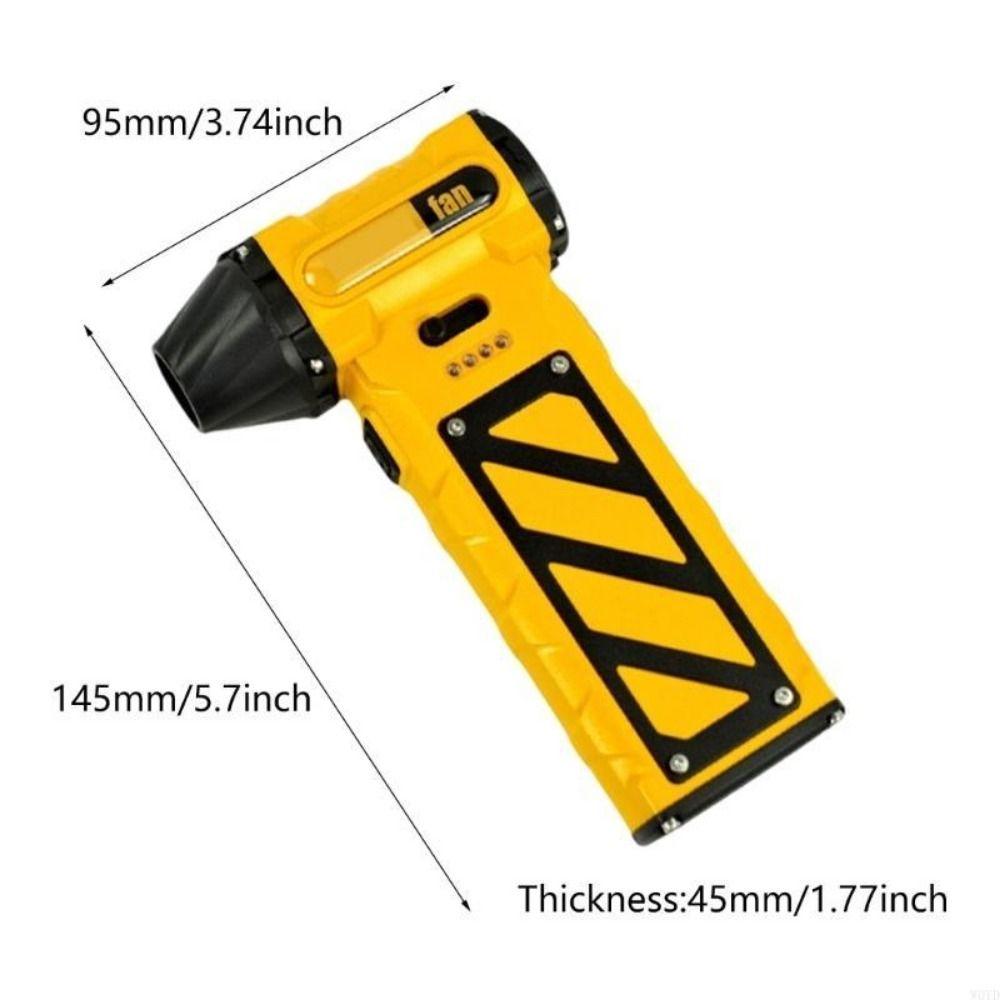 110000RPM Mini Turbo Jet Fan Rechargeable Electric Air Duster Brushless Motor Car Cleaning