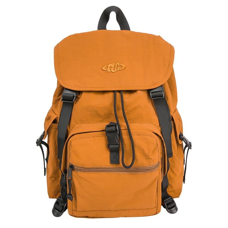 

Рюкзак большой вместимости, уличная сумка для кемпинга и пеших походов, спортивный рюкзак для фитнеса и отдыха, студенческий рюкзак для поездок на работу и учебу оранжевый