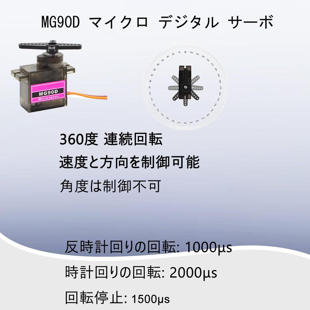 HiRCgo 5-Piece MG90D Digital Servo, Full Metal Gear, Micro Size (SG90MG90S Compatible), for RC Helicopters, Airplanes, Smart Cars, and Robot Arm DIY