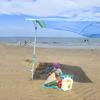 Auvent de Parasol de Plage Coupe-Vent Bloquant les UV à Ouverture Rapide, Tente de Camping Portable pour Usage Extérieur