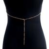 Multi-layer Women Body Chain Metal Bra Body Jewelry Trendy Bikini Waist Chain  Costume Accessories