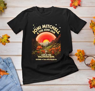 Joni Mitchell & The Joni Jam Los Angeles, CA 19. Oktober 2024 Tour-Shirt