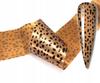 Transfer Foil 10cmx4cm Leopard Spots Patches
