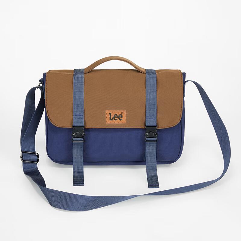 Lee Retro Color-block Messenger Bag LE240149M